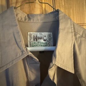 H Bar C Beige Shirt